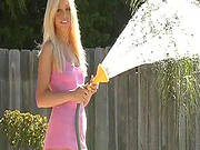 Outdoor Beauty Playing Naughty And Hot