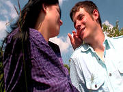 Stud Fucking Tight Pussy In Outdoor