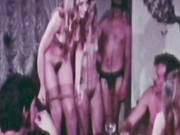 Retro Babe Having Group Sex