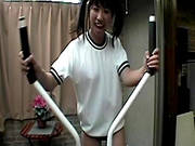 Asian Teen Giving Handjob Pleasure