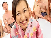 Japanese Doll Getting Covered In Jizz