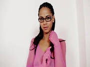 Insolent Beauty Posing In Hot Solo
