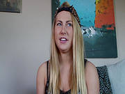Blonde Beauty Sucking Cock In Pov