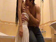 Needy Brunette Loves It Deep