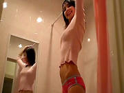 Amateur Brunette Feels Rather Horny
