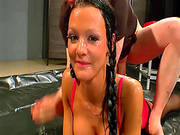 Anna Gies Crazy In Bukkake Orgy