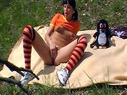 Stiff Dick Stroking Her Tiny Ass