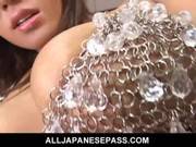 Milf In Rhinestones Fingers And Toys Her 