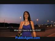 Publicagent Sexy Brunette Loves My Charm 