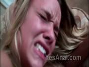 Small Boob Girlfriend Squeals From Anal D 