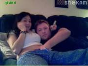 Chubby Asian Teen Gives A Webcam Show Wit 