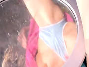 Cheerleader Playing Myself Before Mirror -2
