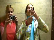 Naked German Girl On Disco Toilet -2
