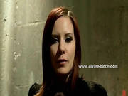 Redhead Lady Telling A Story About Rough Bondage Sex And Female
