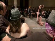 Poor Little Slut Tied Very Tight With Hands Behind Tortured In B