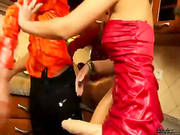 Glam Gloryhole Whores Fucks Fake Dicks