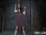 Kinky Babe Bound And Spread -13