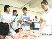Japan Milf Doctor Uses Dildo With Camera For Oral Exam