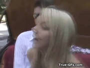 Amateur French Gf Flashing In Public