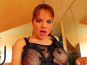 Bootylicious Elisabeth Gets Fucked In Both Holes By Two Men