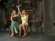 Two Gorgeous Blondes Get Tied Up And Toyed Deep