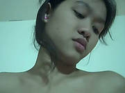 Huge Dildo For A Busty Asian Amateur Chick. Part 2