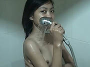 Cute Young Asian Showers To Be Dirty