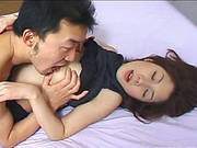 Lustful Japanese Whore In Pantyhose Gets Her Poon Eaten