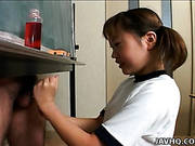 Japanese Cutie Itsuki Wakana Wanks A Hard Dick Uncensored