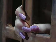 Tiny Slave Cage Is A Proper Place For That Nasty Cheating Slut