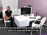Delicious Blonde Nancy During Her Porn Casting