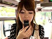 Crazy Asian Girls Have Hot Bus Tour