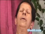 Short Haired Grandma Sticks Big Cock Insi 