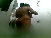 Indian Girl Bathing