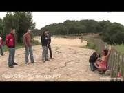 Zip Tied Dunia Montenegro Toyed And Mouth 