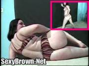 Hot White Girl Bouncing Her Big Booty He 