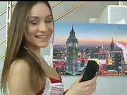 Russian Cutie And 2 Big Hard Cocks