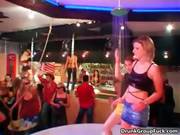 Sexy Brunette Babes Get Horny Stripping Part3