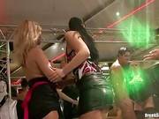 Wild Club Party Turns Into Hot Orgy On The Floor