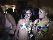 College Students Are Having Fun At The Wild Party