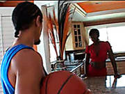 Bootylicious Ebony Whore Gives A Hot Blowjob In 69 Position