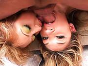 Insatiable Blond Whores Gets Anal Fucked Reverse Cowgirl By Rapacious Hairy Dude
