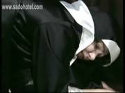 Horny Nun Got Her Panties Down And Spanke 