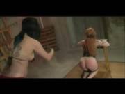Spanking And Masturbating Her Lesbian Sub