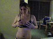 Tired Blond Housewife Please Her Hubby With Deepthroat Blowjob