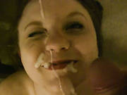 Pretty Face Of Lustful Girlfriend Jenny Is Glazed With Huge Facial Cumshot