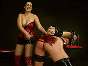 Fixed Booty Slave Has To Know What Rough Lesbian Sex And Wax Session Are
