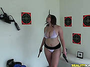 Voluptuous Mommy With Big Juicy Jugs Loves Big Guns