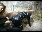Two Sexy Dominas Torture Their Slave
509
