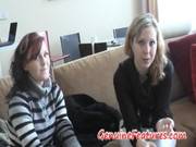 Two Shy Teen Ladies First Casting